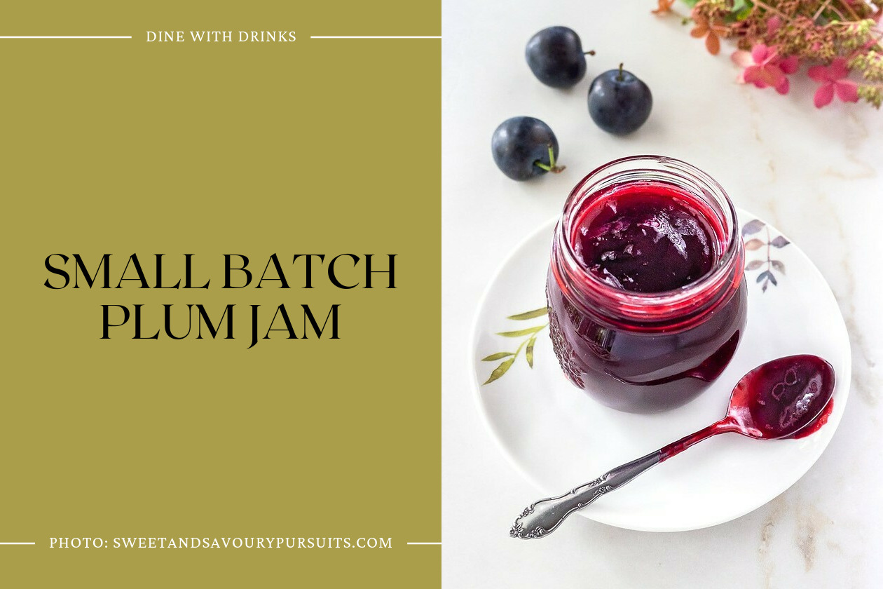 Small Batch Plum Jam