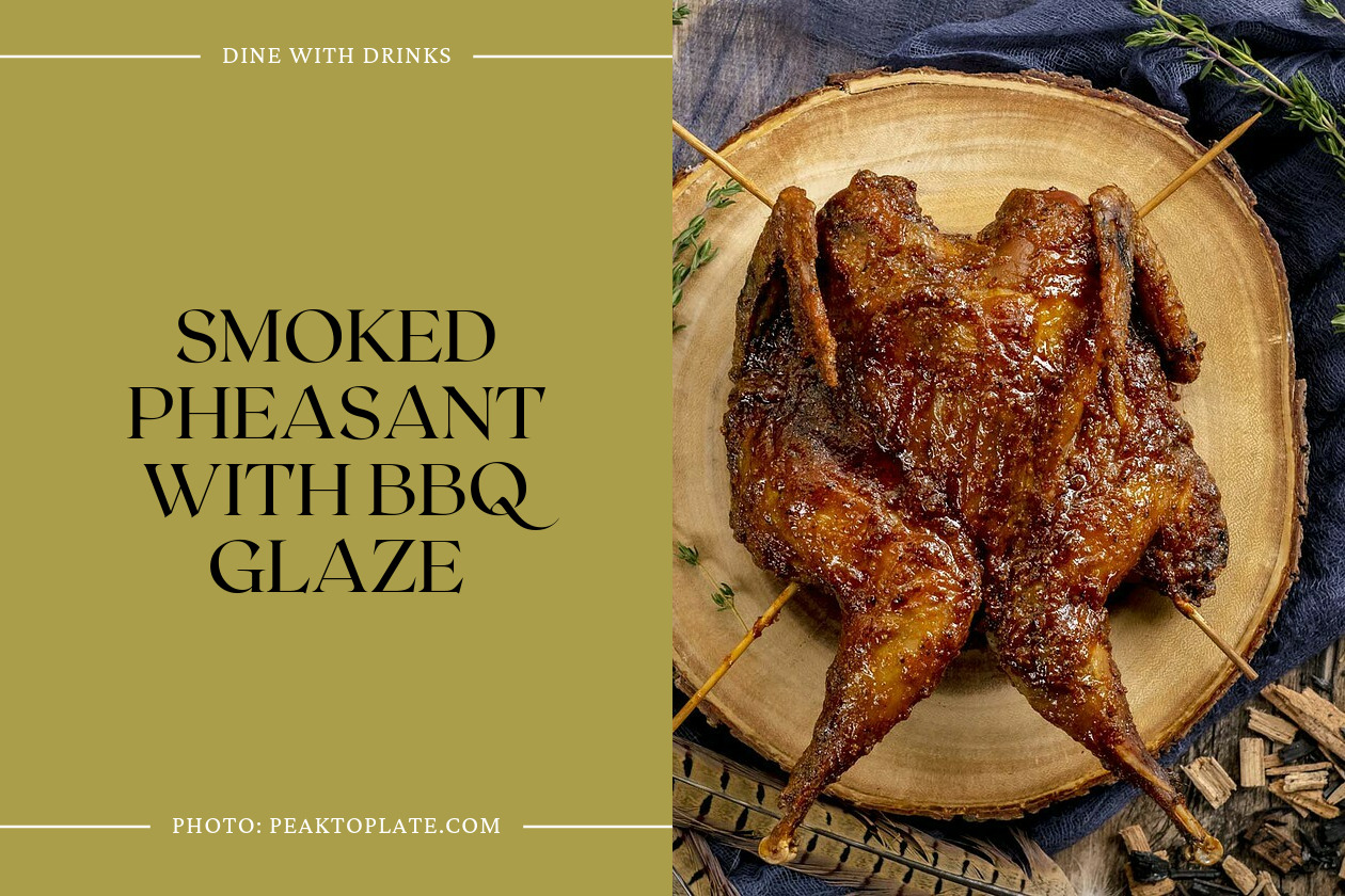 Smoked Pheasant With Bbq Glaze