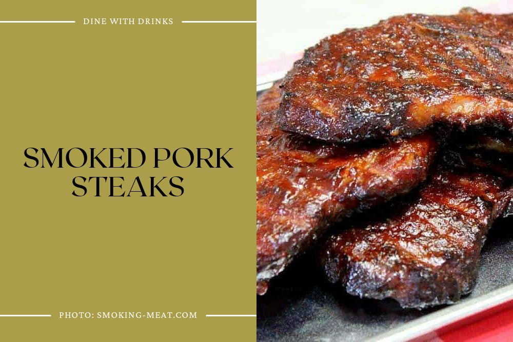 Smoked Pork Steaks