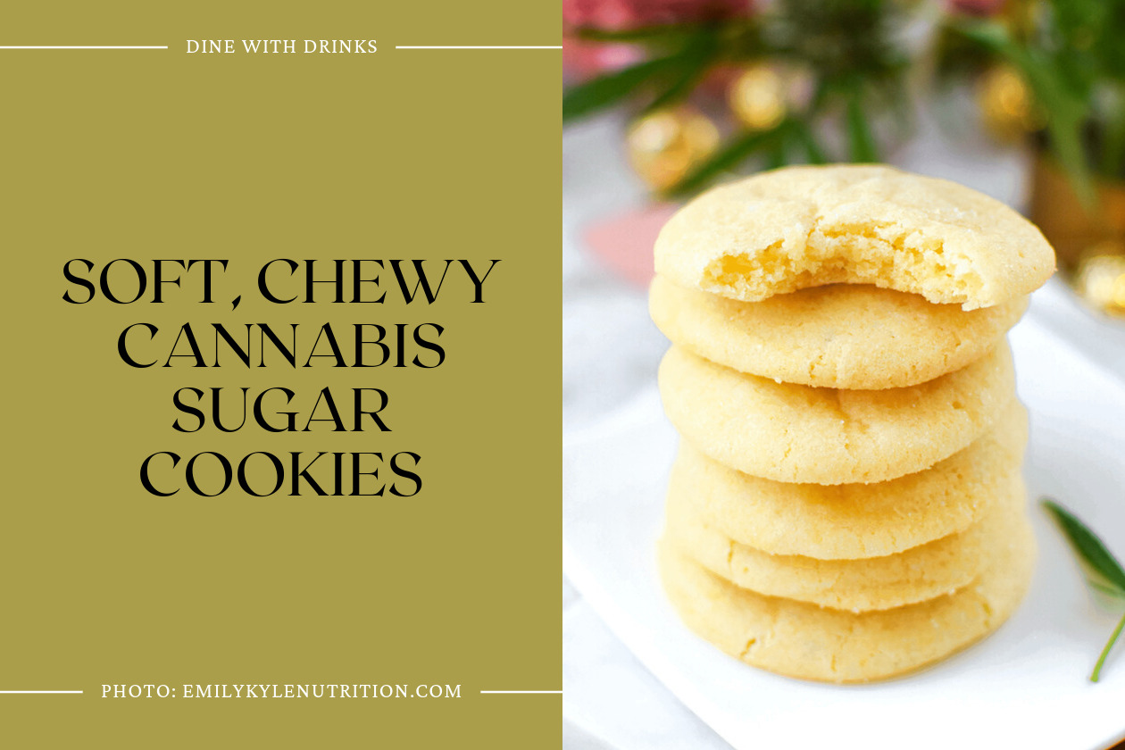 Soft, Chewy Cannabis Sugar Cookies