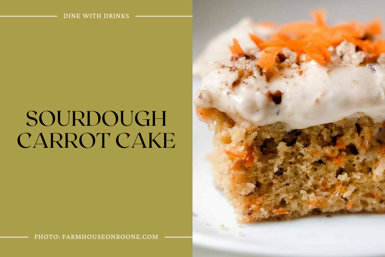 Sourdough Carrot Cake