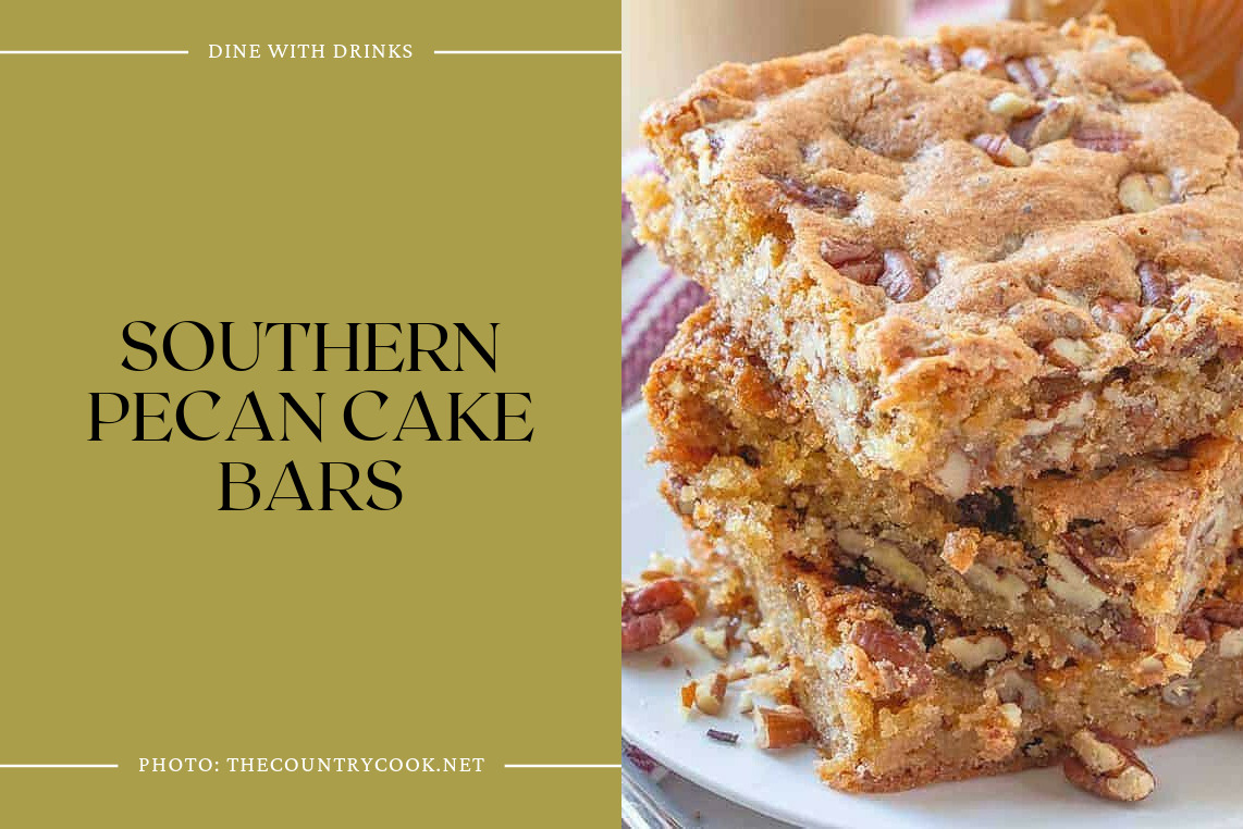 Southern Pecan Cake Bars