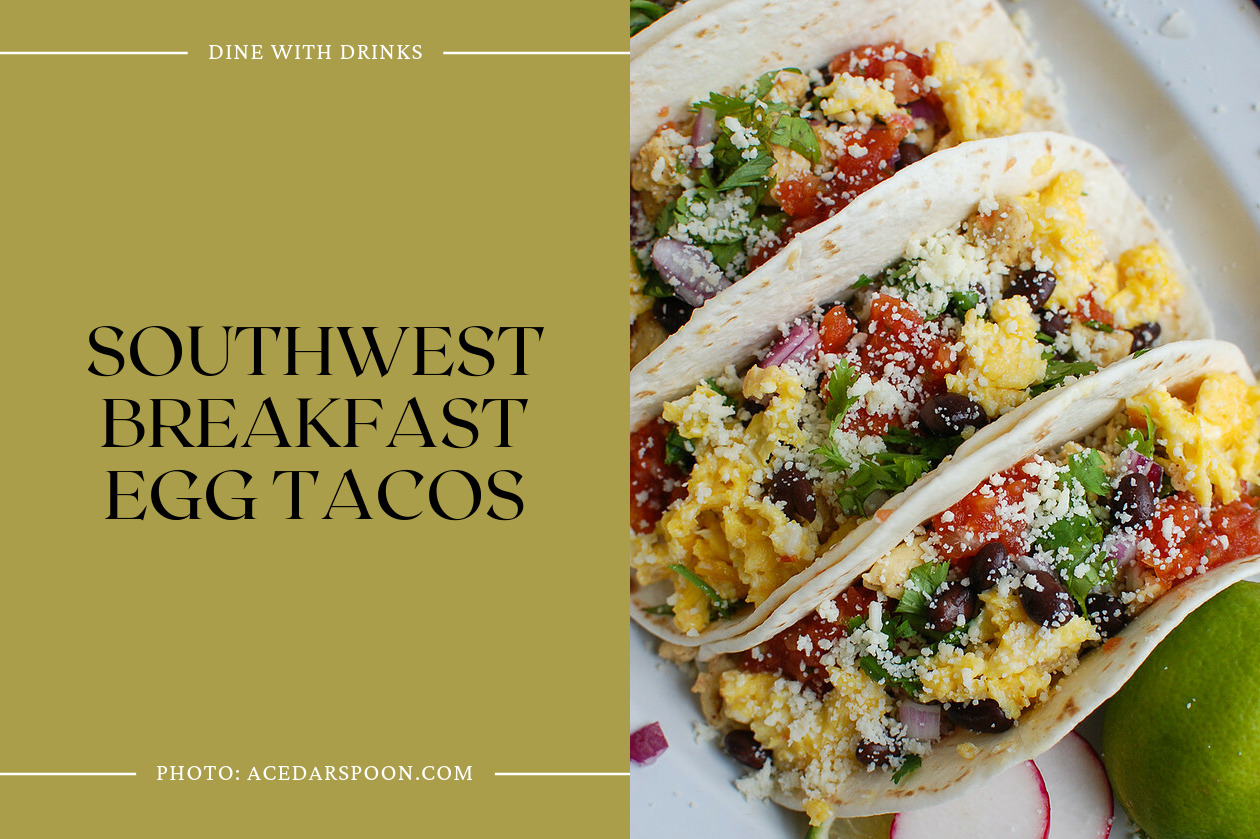 Southwest Breakfast Egg Tacos