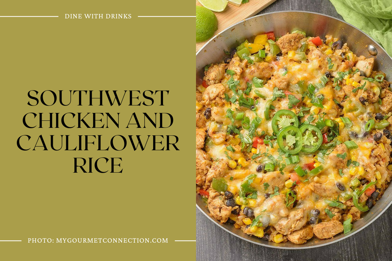 Southwest Chicken And Cauliflower Rice