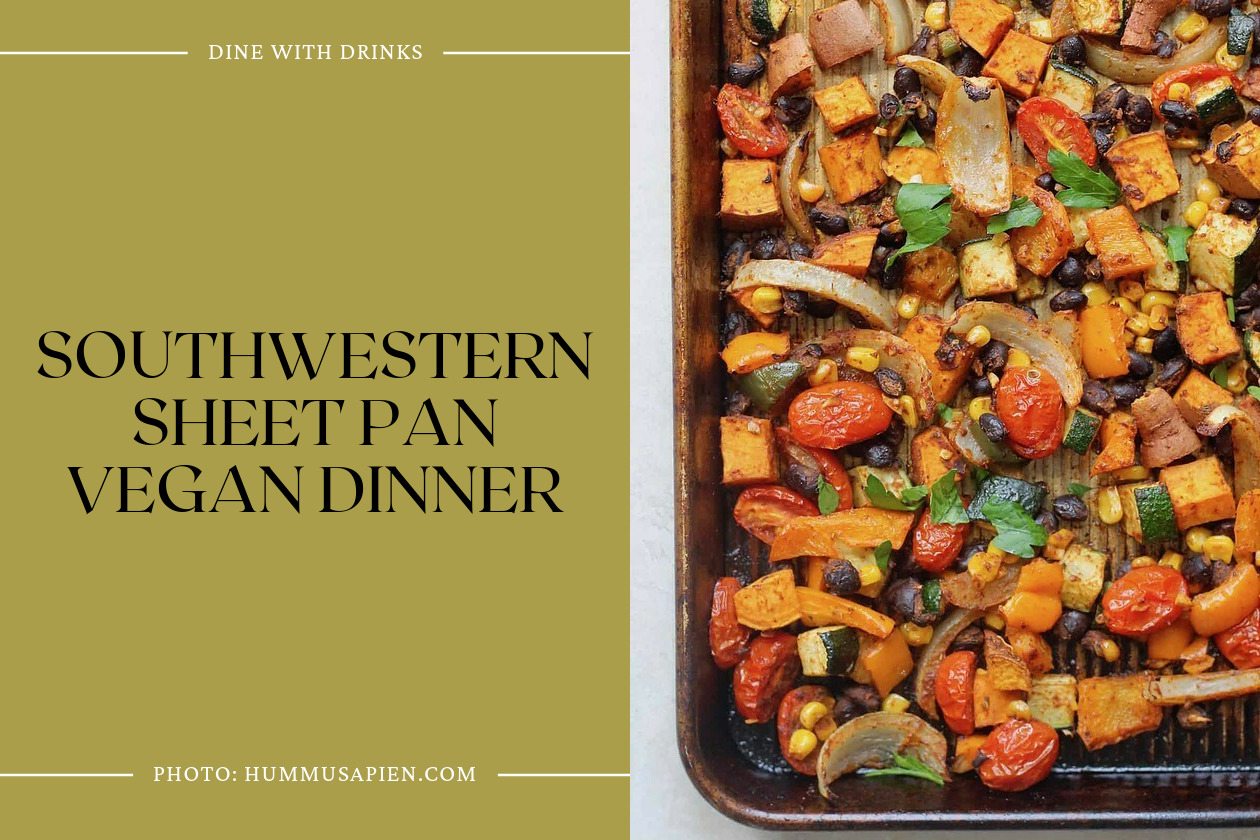 Southwestern Sheet Pan Vegan Dinner