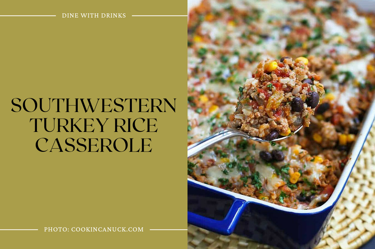 Southwestern Turkey Rice Casserole