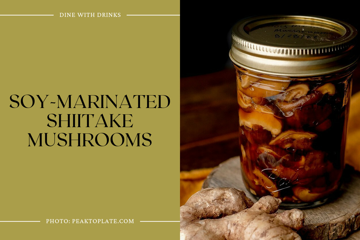 Soy-Marinated Shiitake Mushrooms