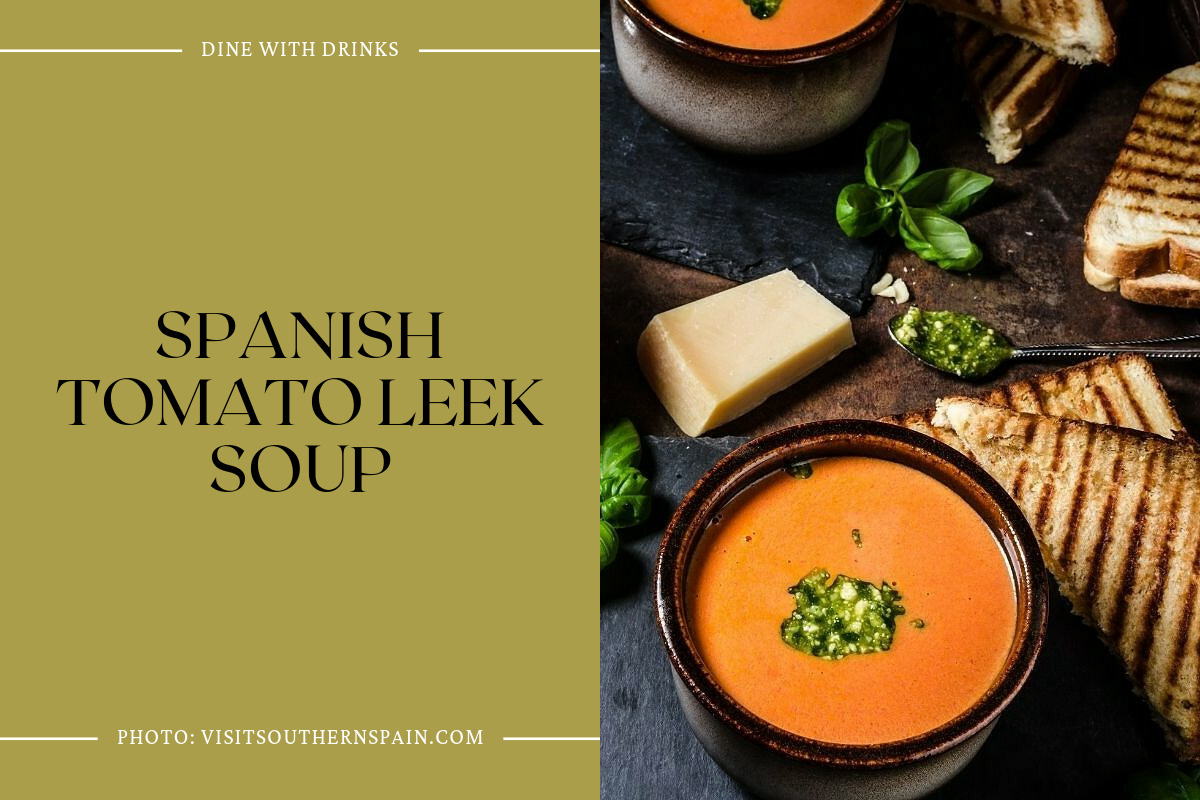 Spanish Tomato Leek Soup