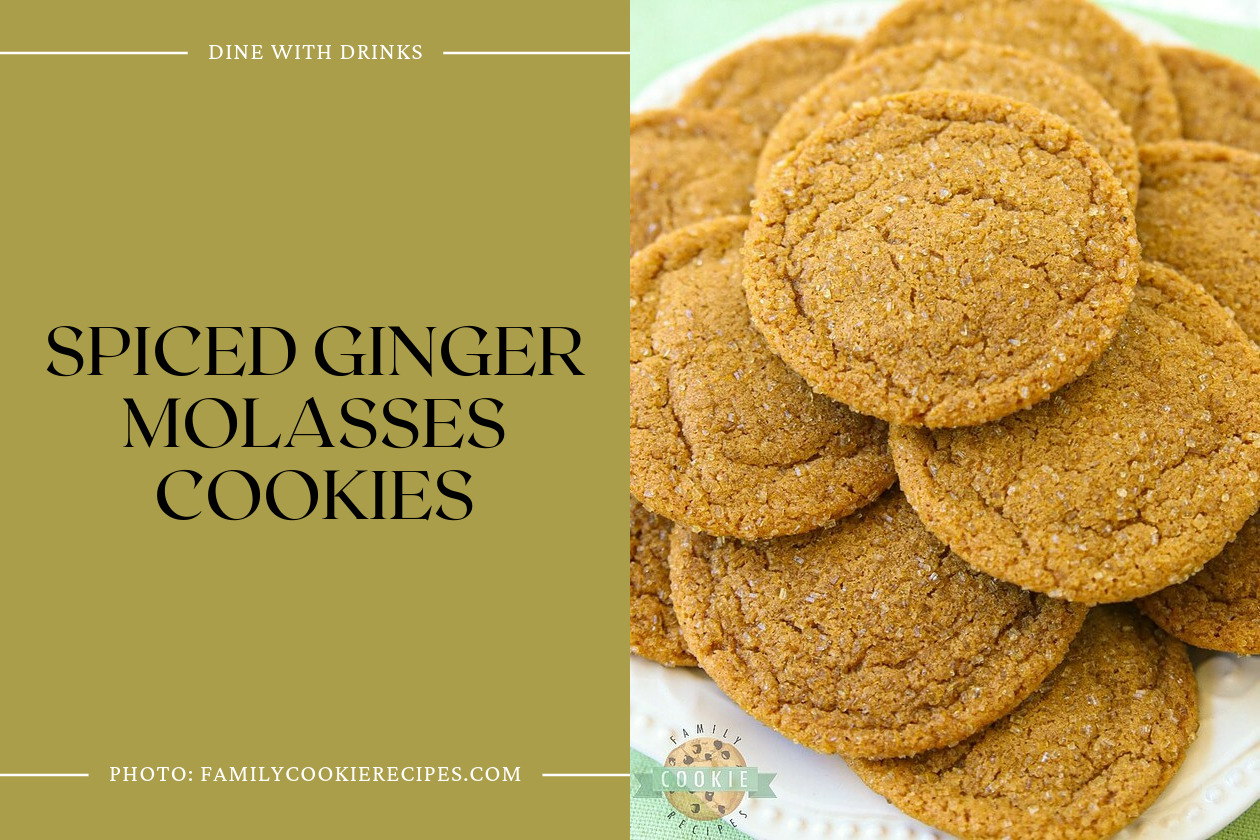 Spiced Ginger Molasses Cookies