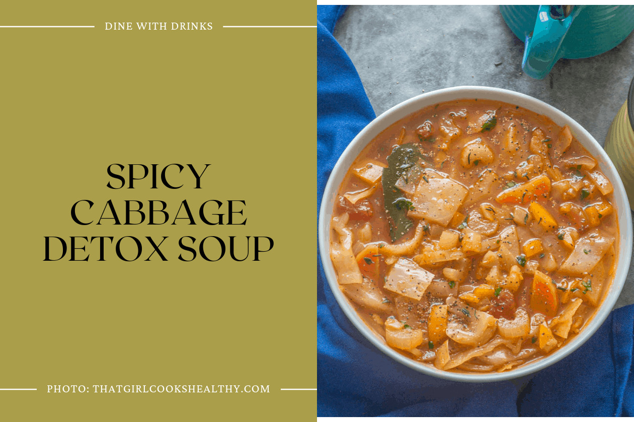 Spicy Cabbage Detox Soup