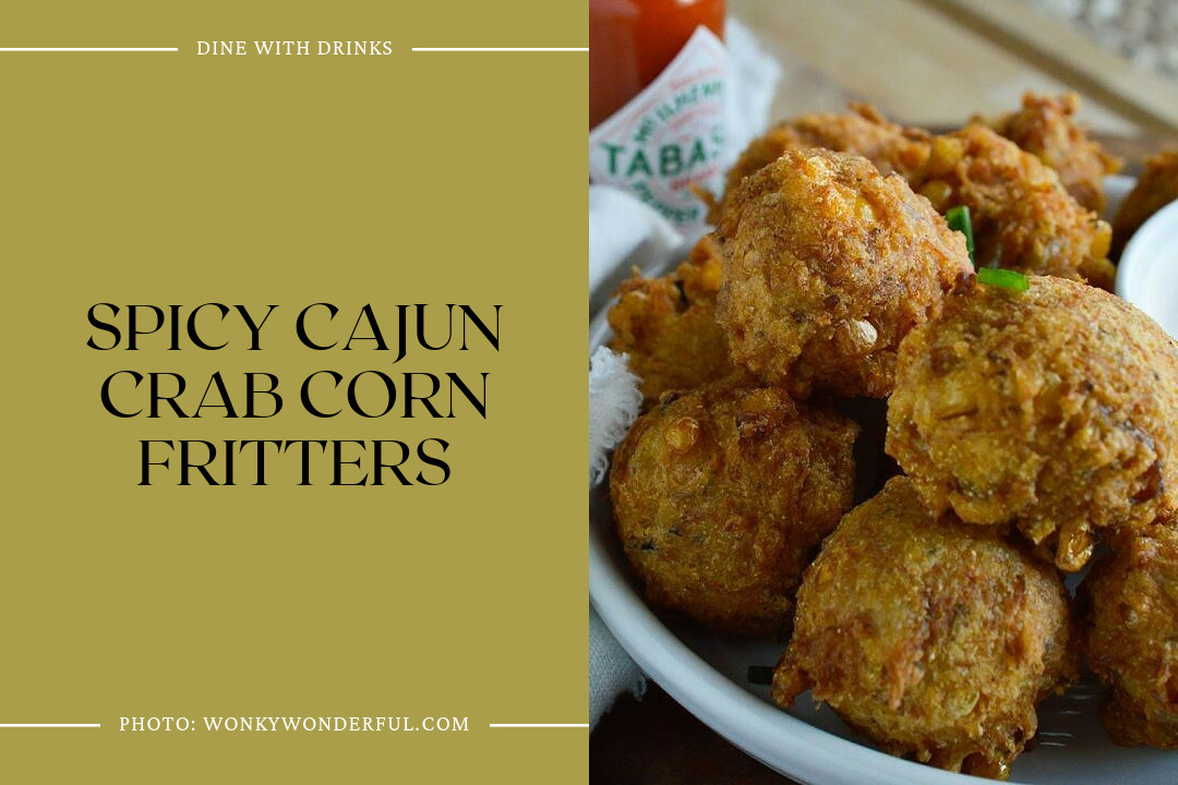 Spicy Cajun Crab Corn Fritters