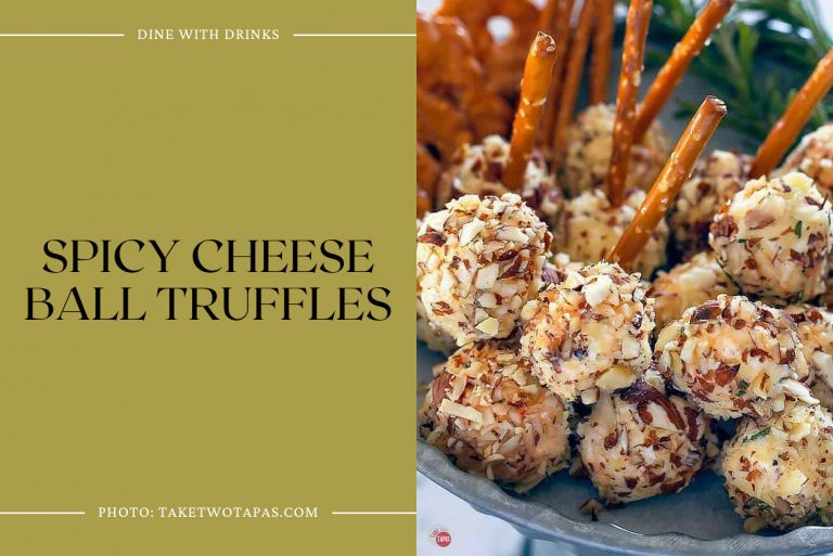 24 Mini Cheese Balls Recipes to Elevate Your Party Game! DineWithDrinks