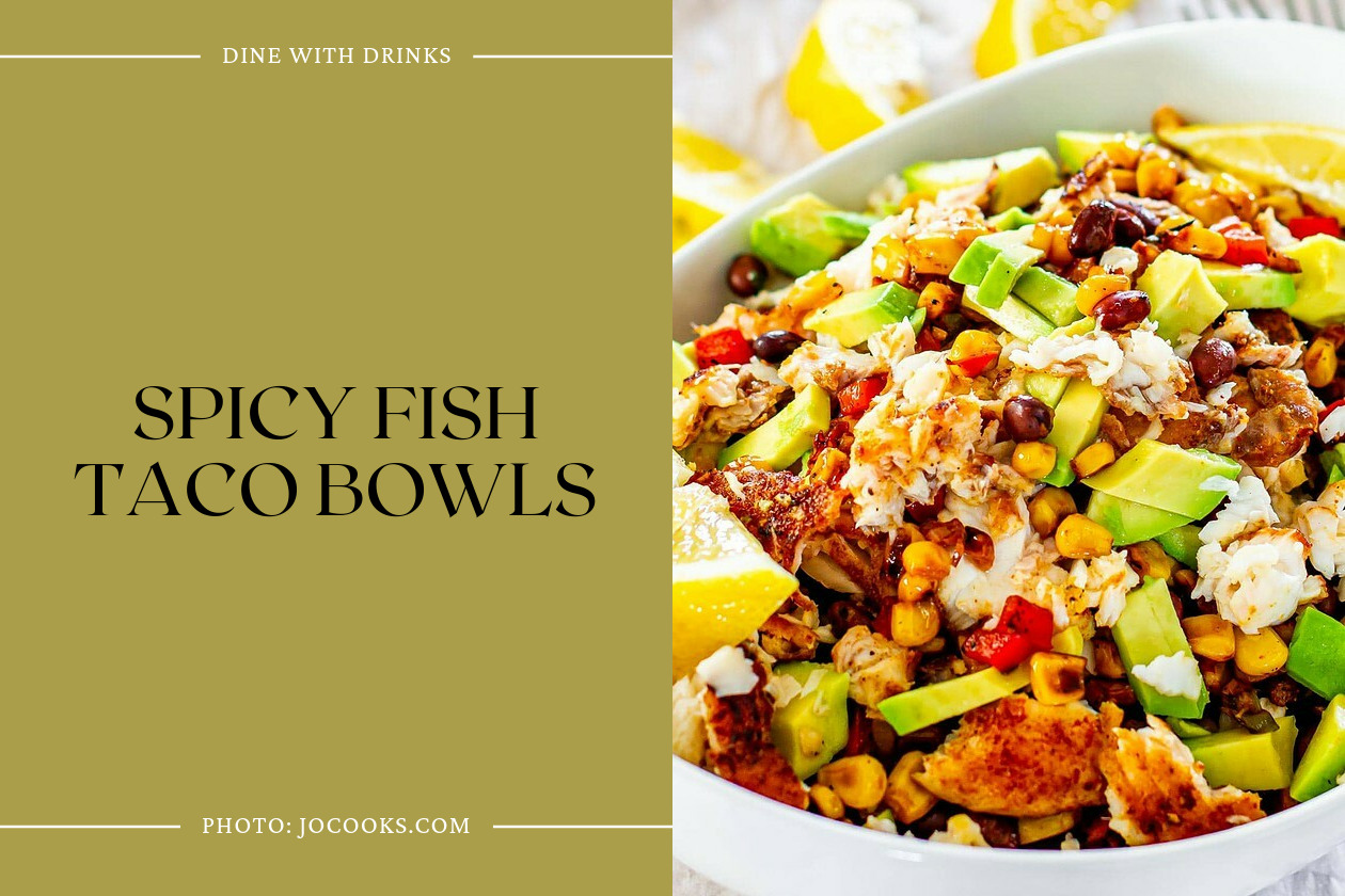 Spicy Fish Taco Bowls