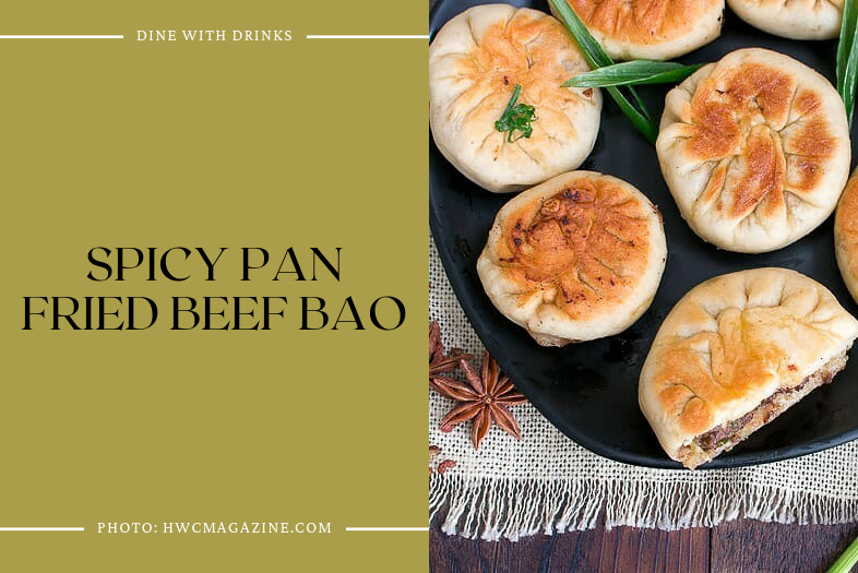 Spicy Pan Fried Beef Bao