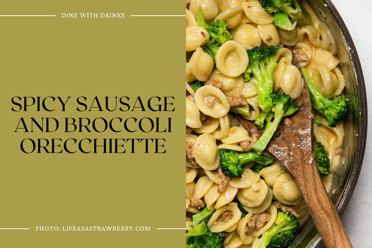 Spicy Sausage And Broccoli Orecchiette