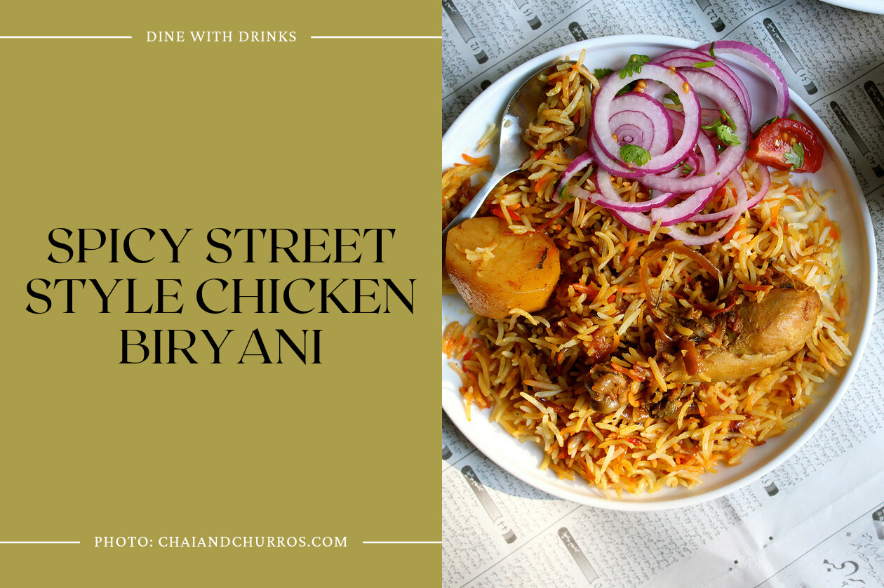 Spicy Street Style Chicken Biryani