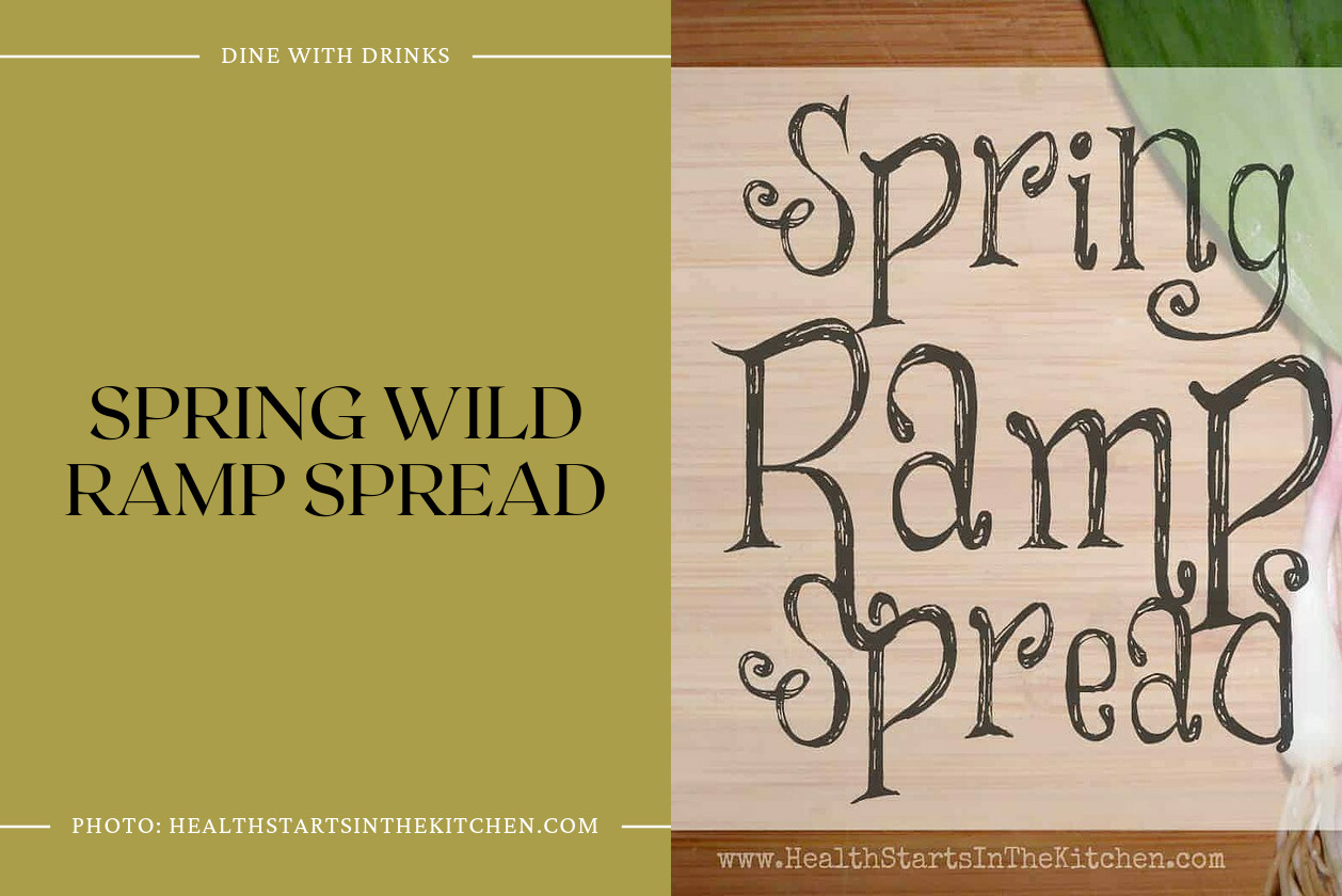 Spring Wild Ramp Spread