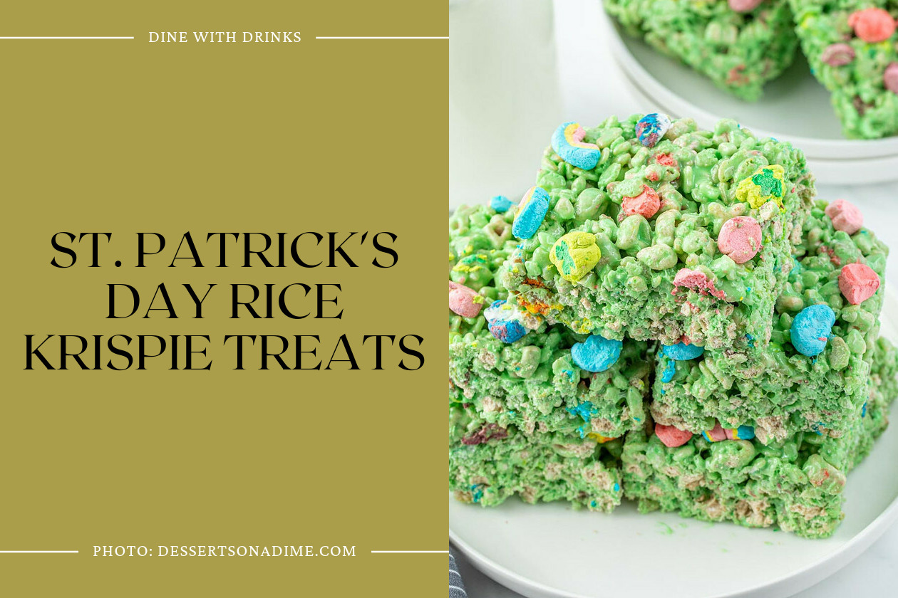 St. Patrick's Day Rice Krispie Treats