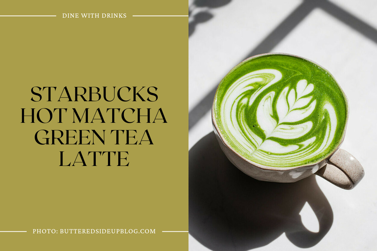 Starbucks Hot Matcha Green Tea Latte