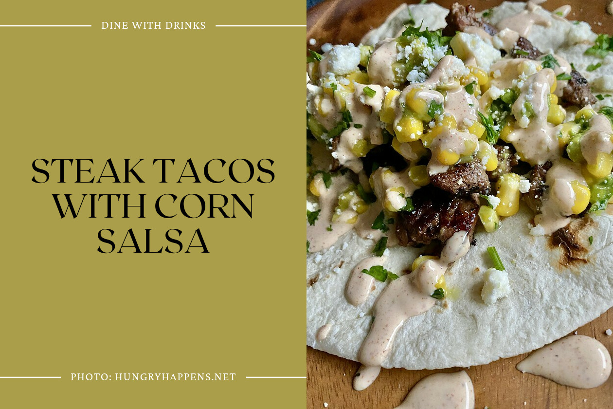 Steak Tacos With Corn Salsa