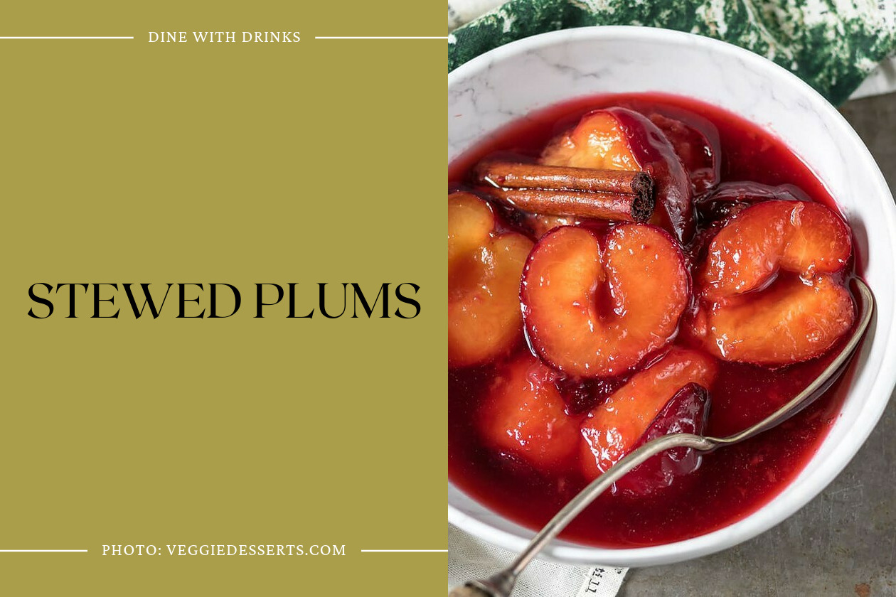 Stewed Plums