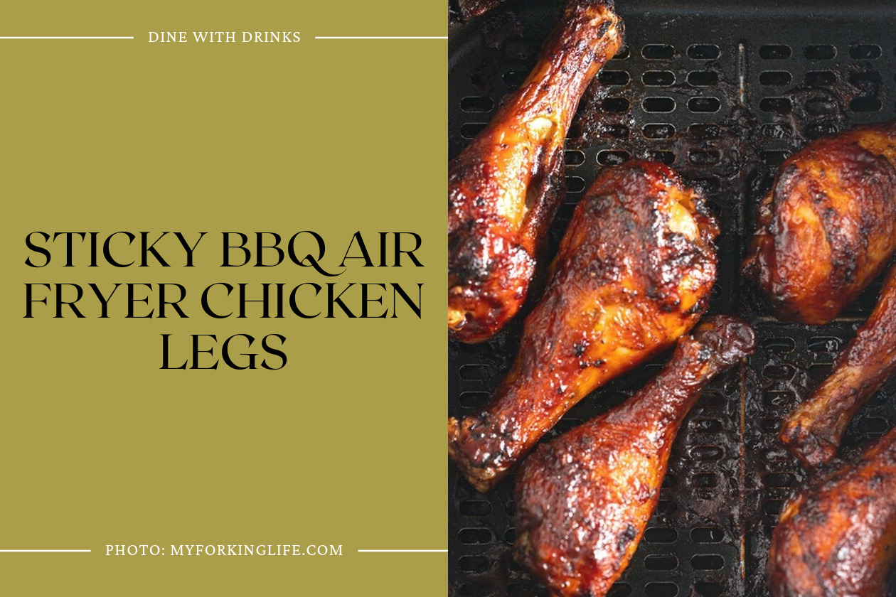 Sticky Bbq Air Fryer Chicken Legs