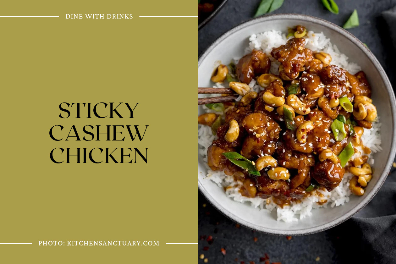 Sticky Cashew Chicken