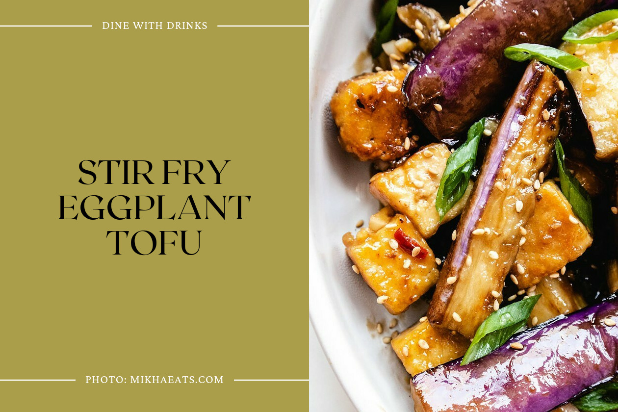 Stir Fry Eggplant Tofu