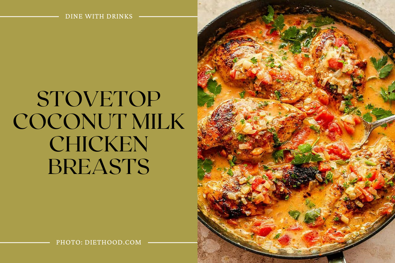 Stovetop Coconut Milk Chicken Breasts