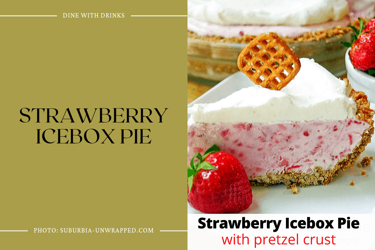 Strawberry Icebox Pie