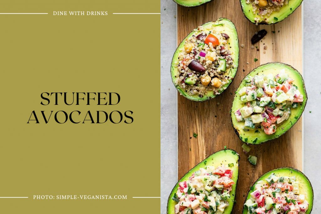 42 Avocado Recipes Slide Into Guac Heaven DineWithDrinks   Stuffed Avocados 1024x682 