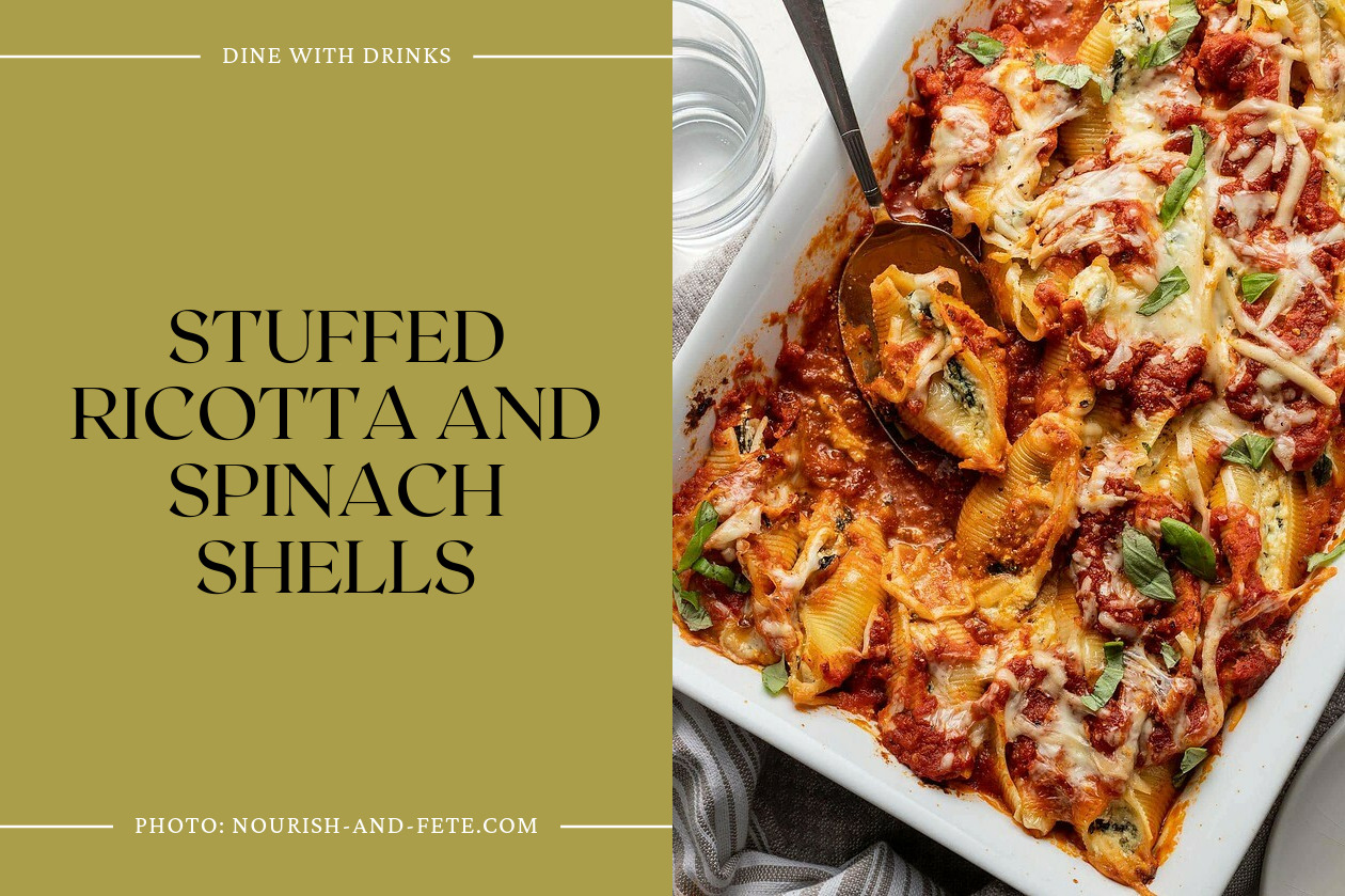 Stuffed Ricotta And Spinach Shells