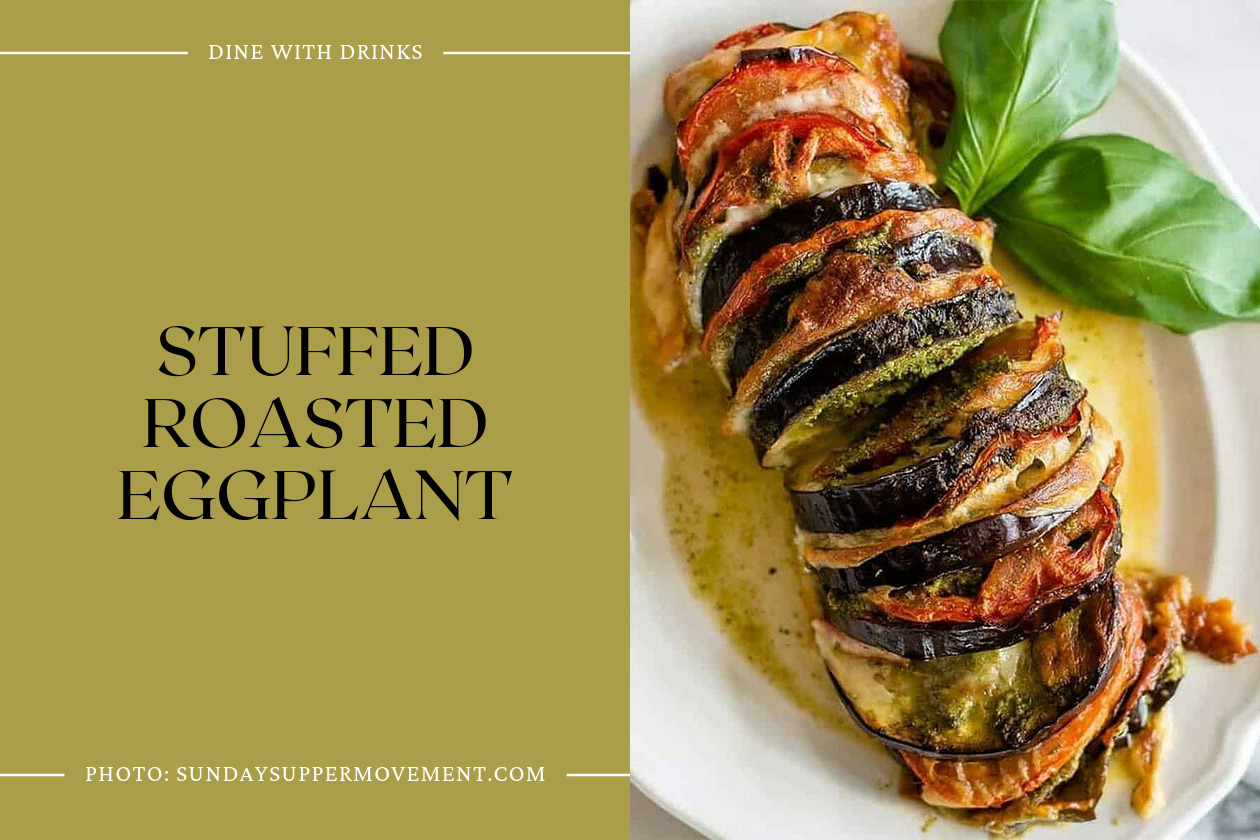 Stuffed Roasted Eggplant