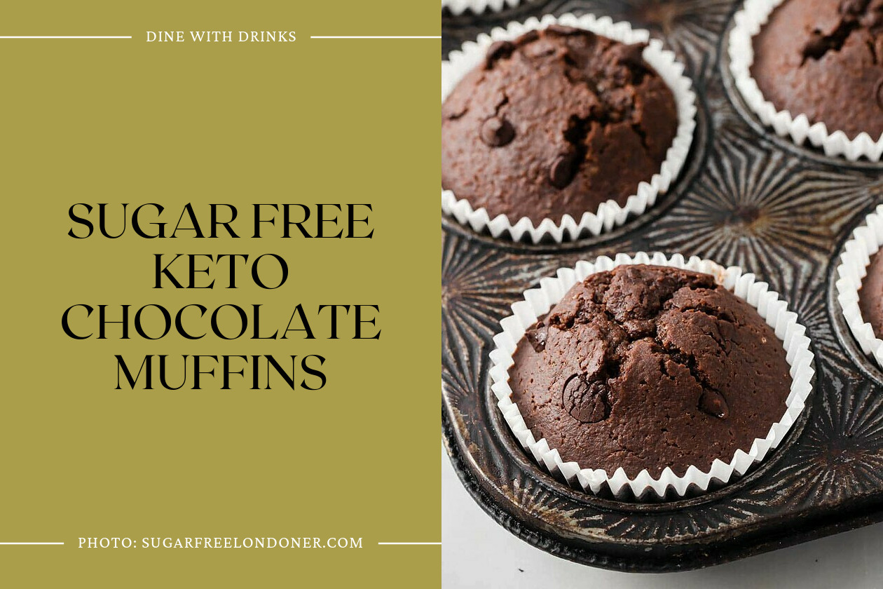 Sugar Free Keto Chocolate Muffins