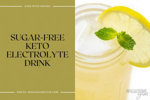 13 Best Homemade Electrolyte Drink Recipes | DineWithDrinks