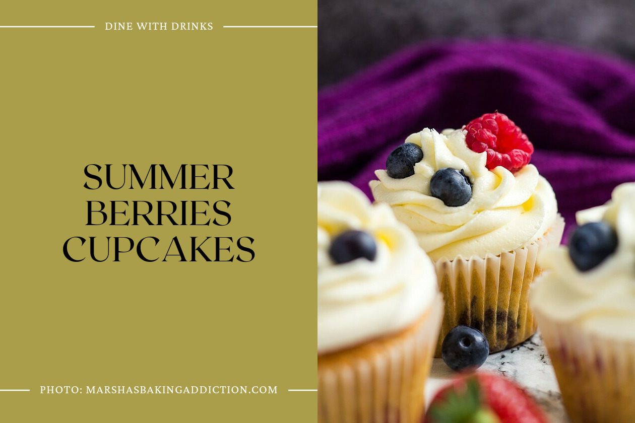 Summer Berries Cupcakes