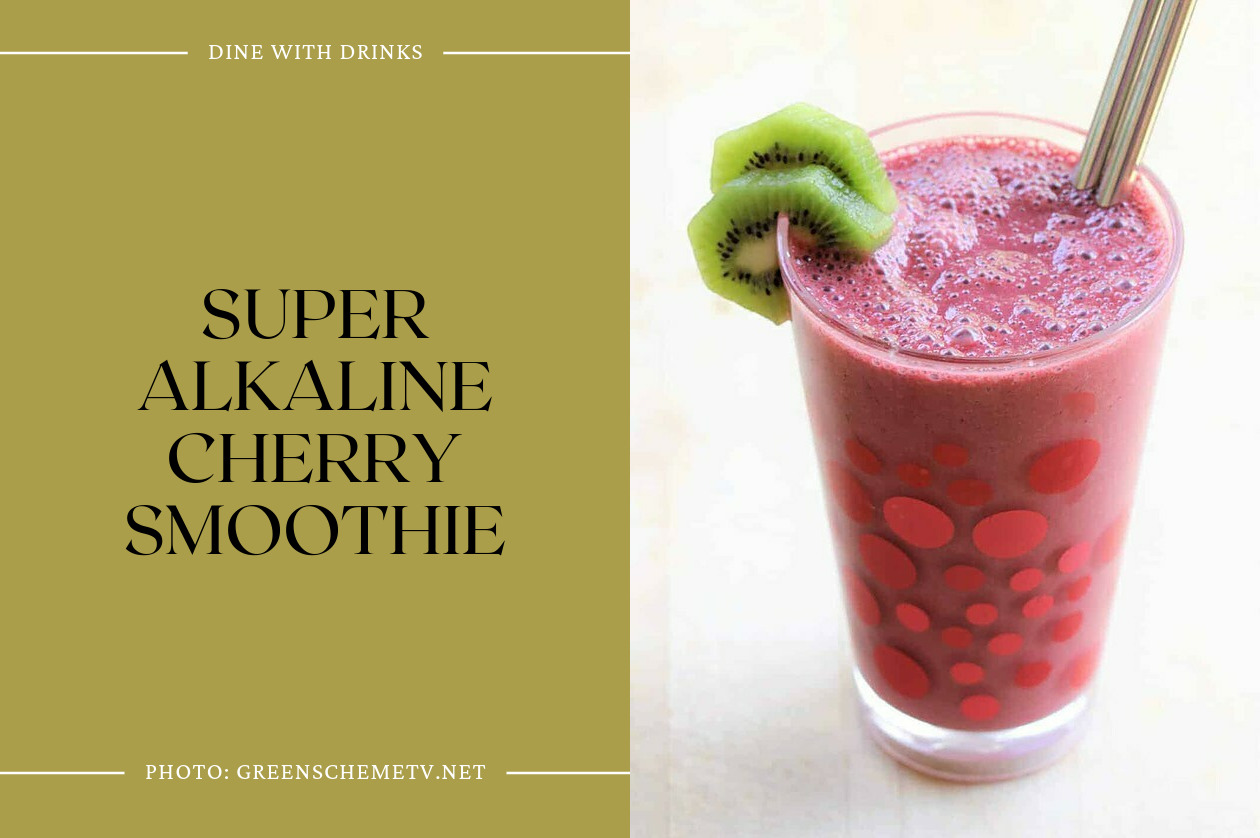 Super Alkaline Cherry Smoothie
