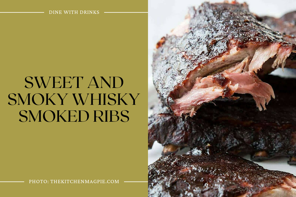 Sweet And Smoky Whisky Smoked Ribs