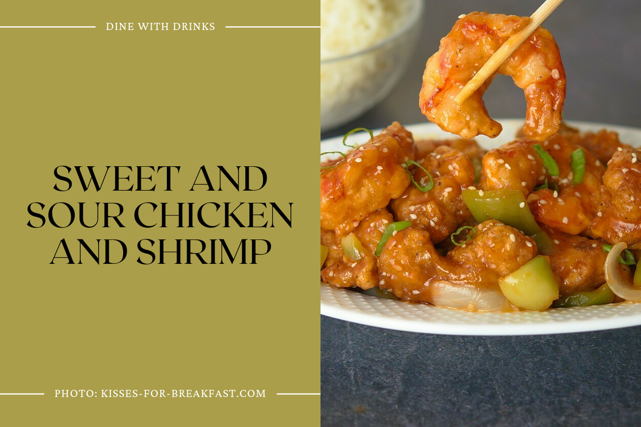 Sweet And Sour Chicken And Shrimp
