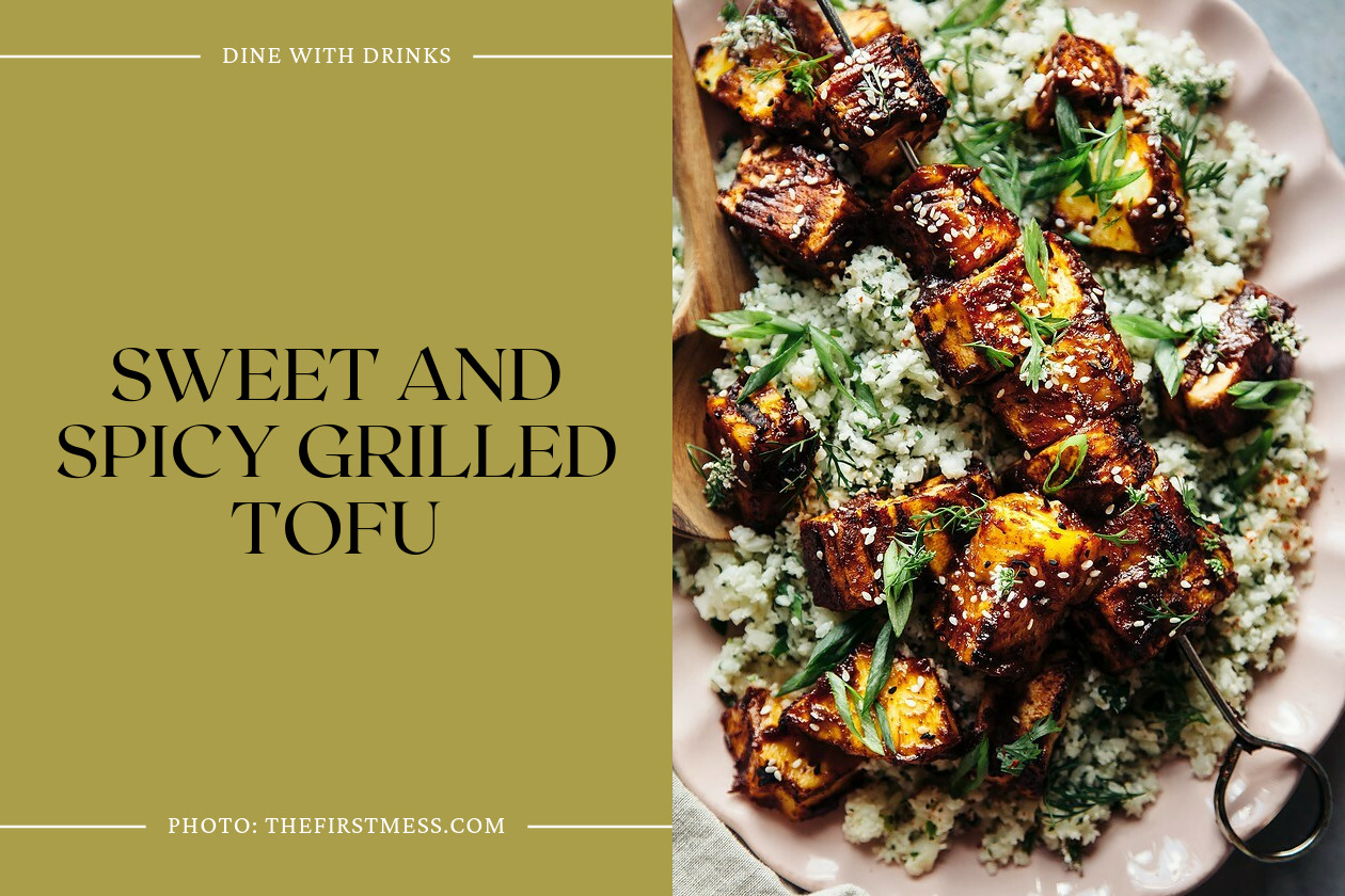 Sweet And Spicy Grilled Tofu