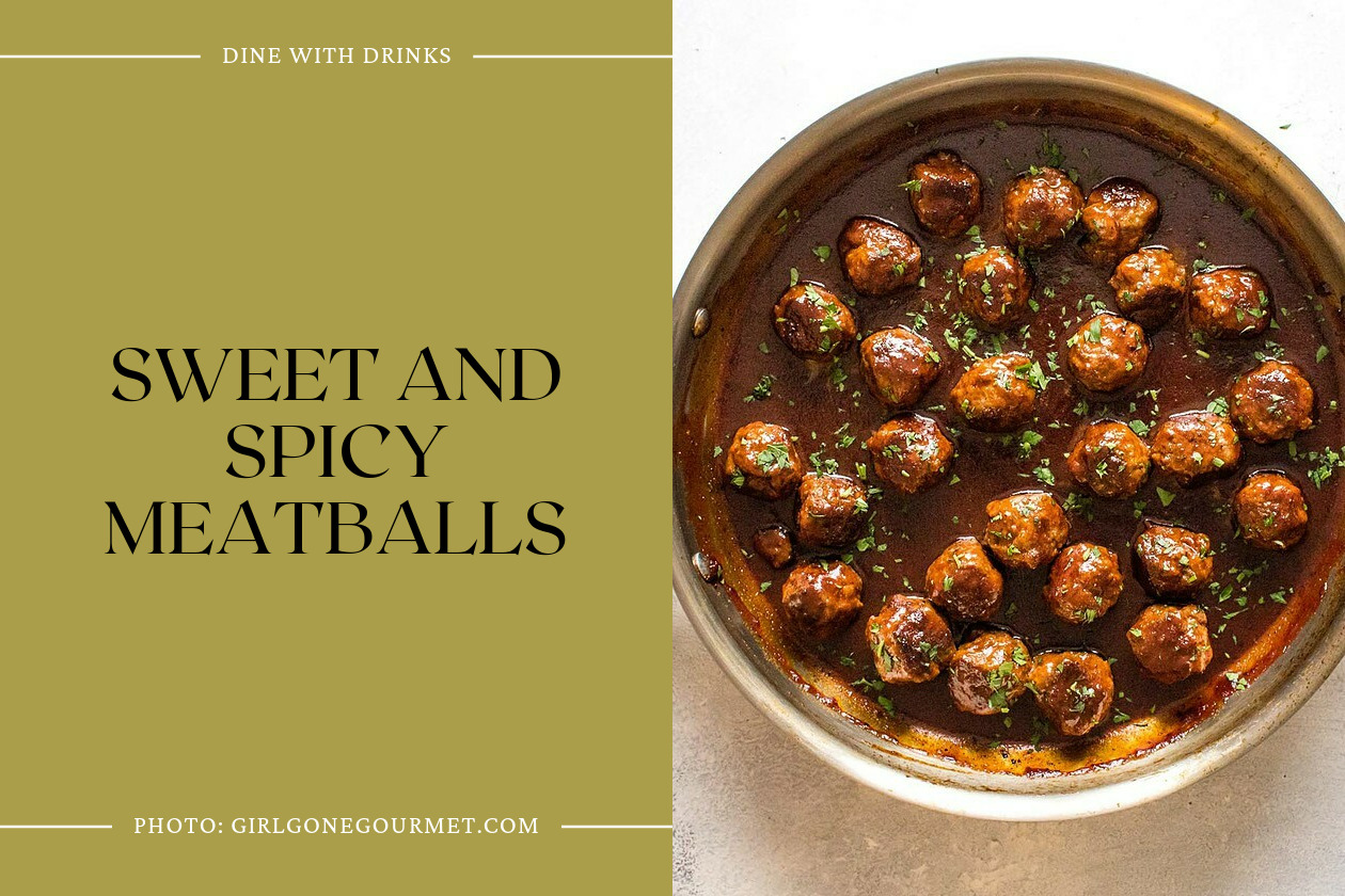Sweet And Spicy Meatballs