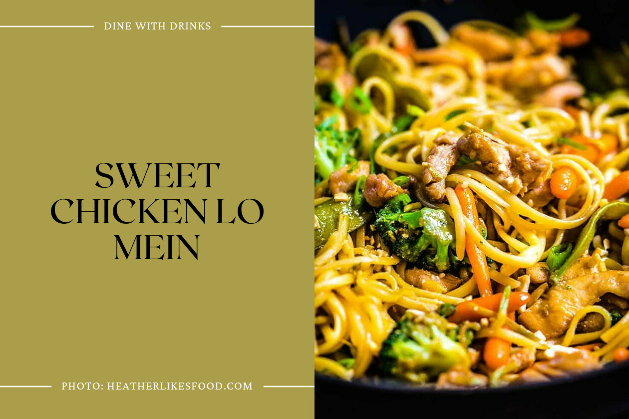 Sweet Chicken Lo Mein