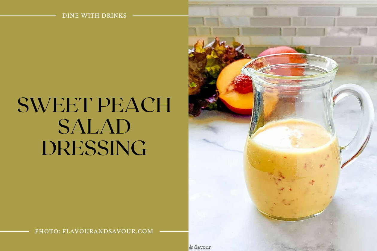 Sweet Peach Salad Dressing