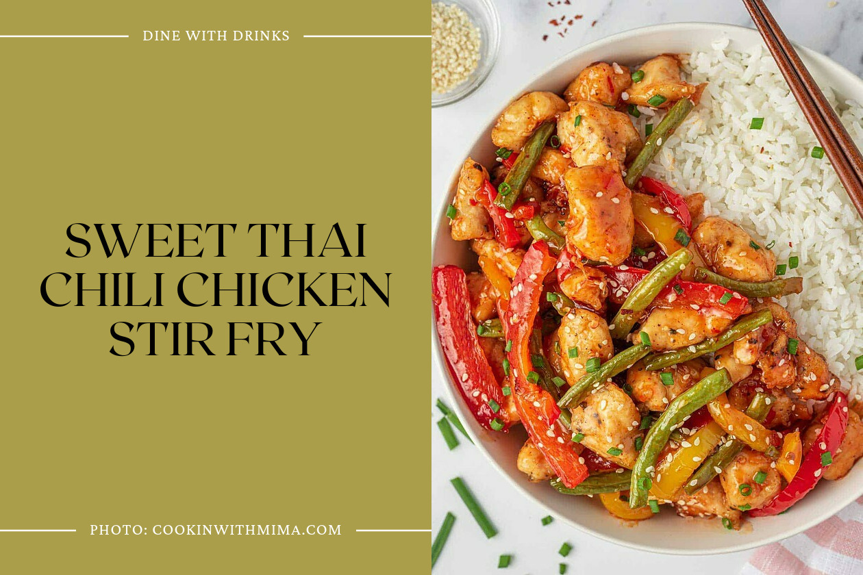 Sweet Thai Chili Chicken Stir Fry