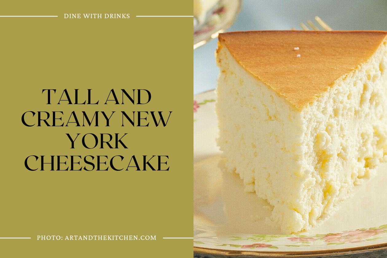 Tall And Creamy New York Cheesecake