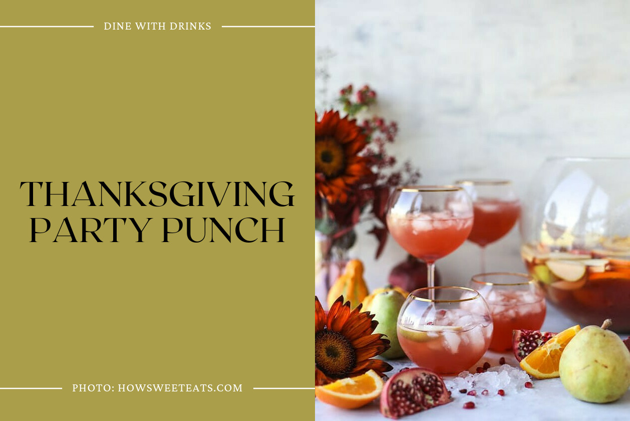 Thanksgiving Party Punch