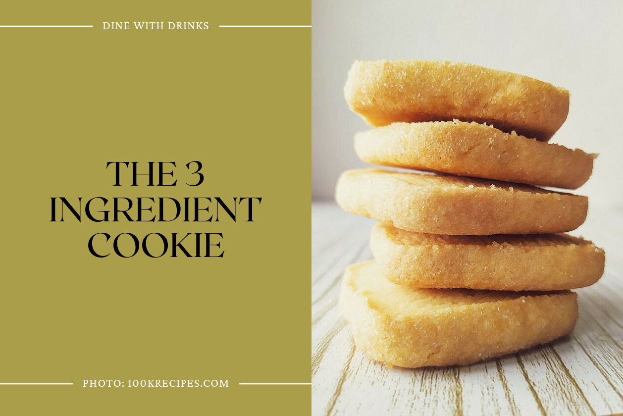 The 3 Ingredient Cookie