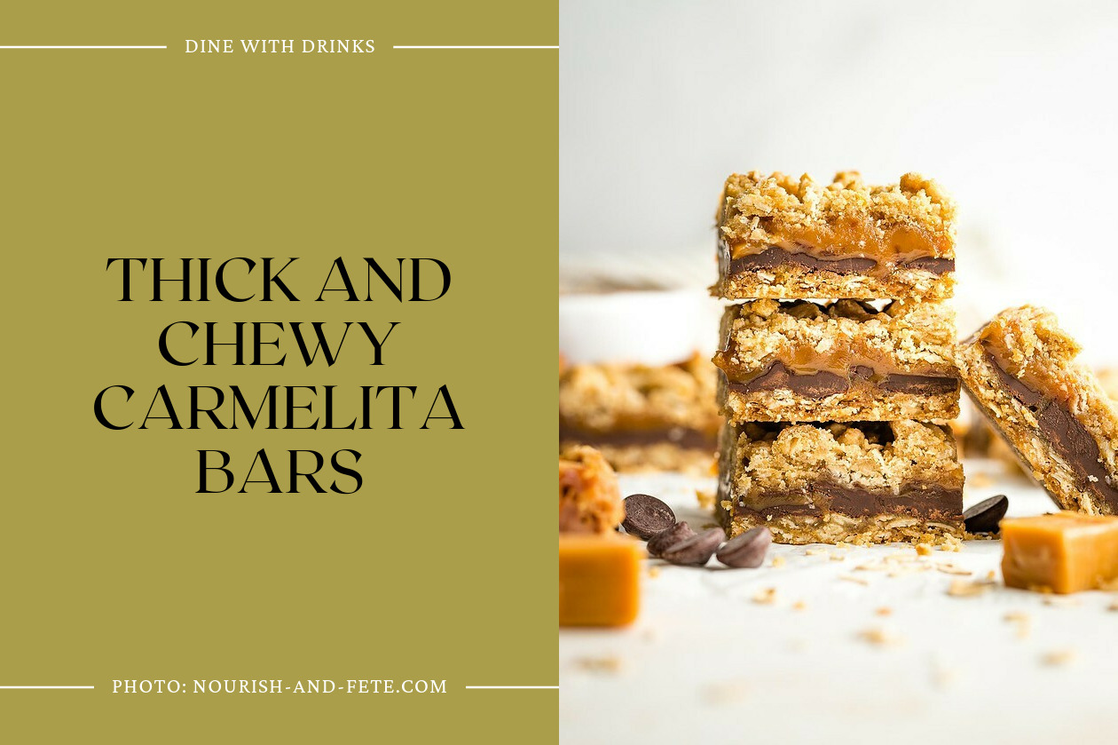 Thick And Chewy Carmelita Bars