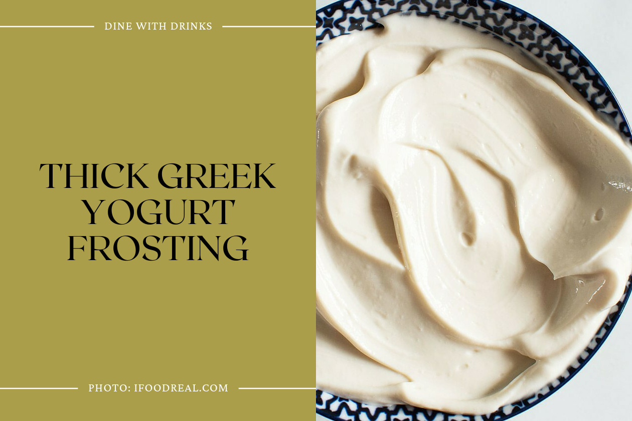 Thick Greek Yogurt Frosting