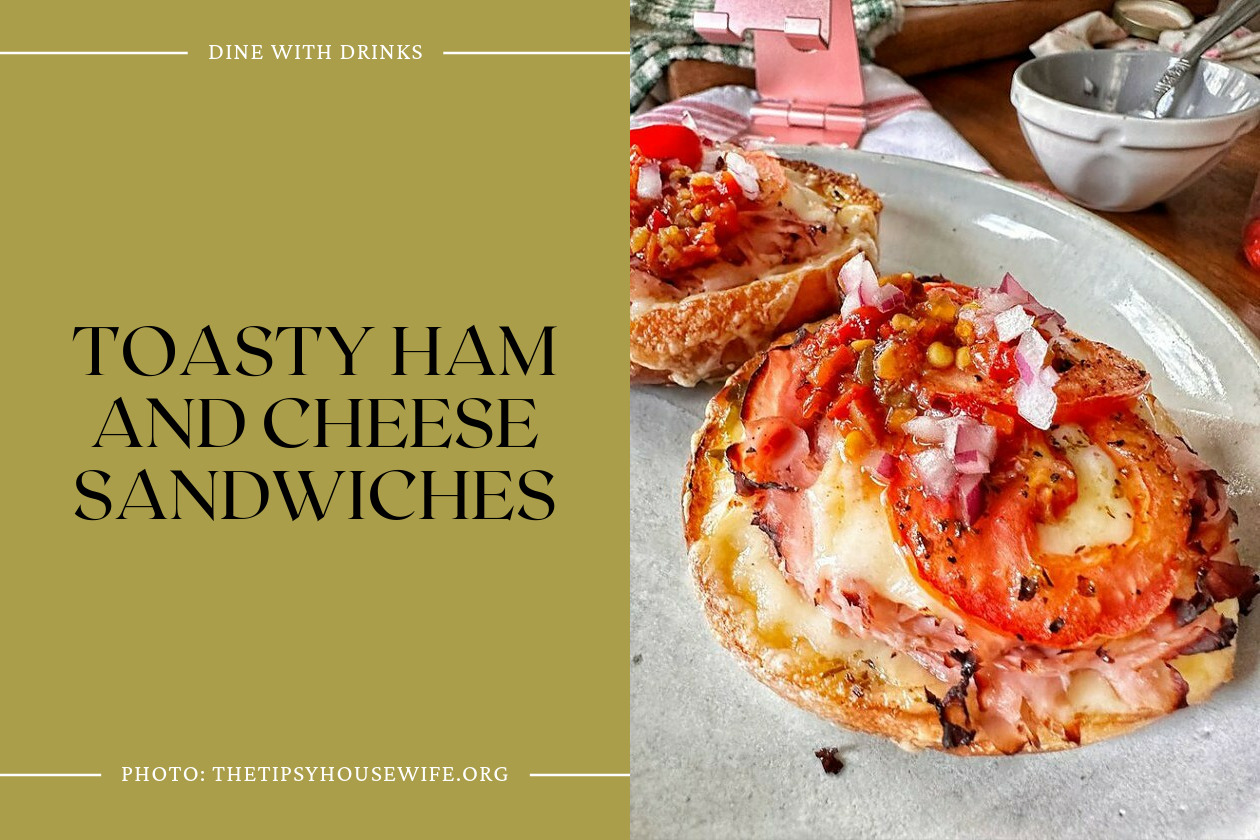 Toasty Ham And Cheese Sandwiches